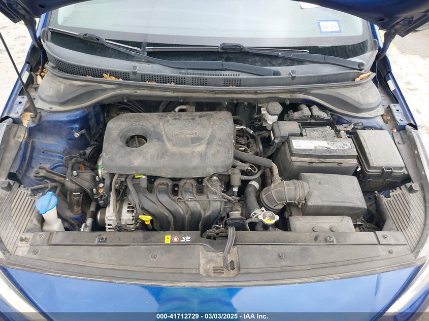 2018 HYUNDAI ACCENT VIN: 3KPC24A30JE025867