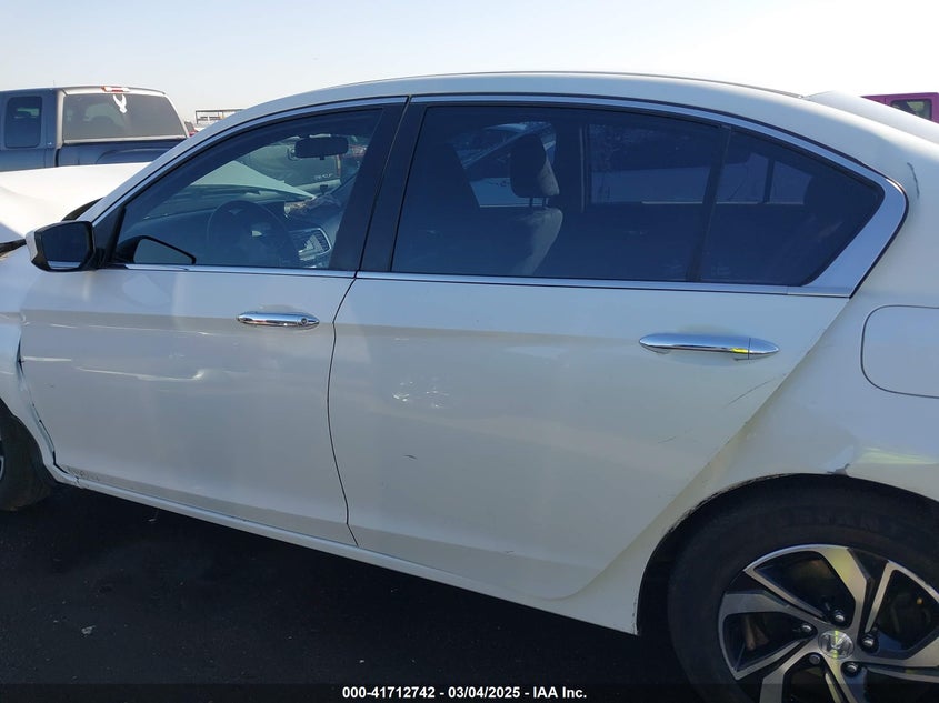 2016 HONDA ACCORD VIN: 1HGCR2F31GA079460