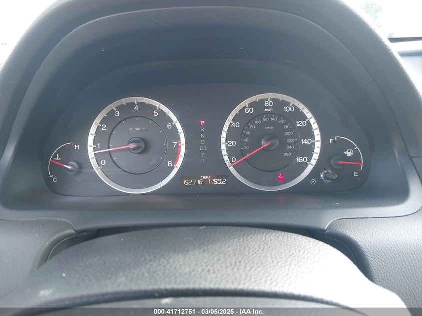 2009 HONDA ACCORD VIN: 1HGCP36829A011727