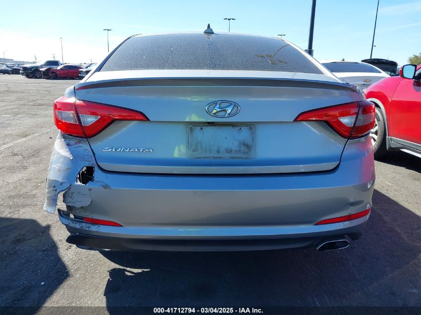 2017 Hyundai Sonata Se VIN: 5NPE24AF1HH559548 Lot: 41712794