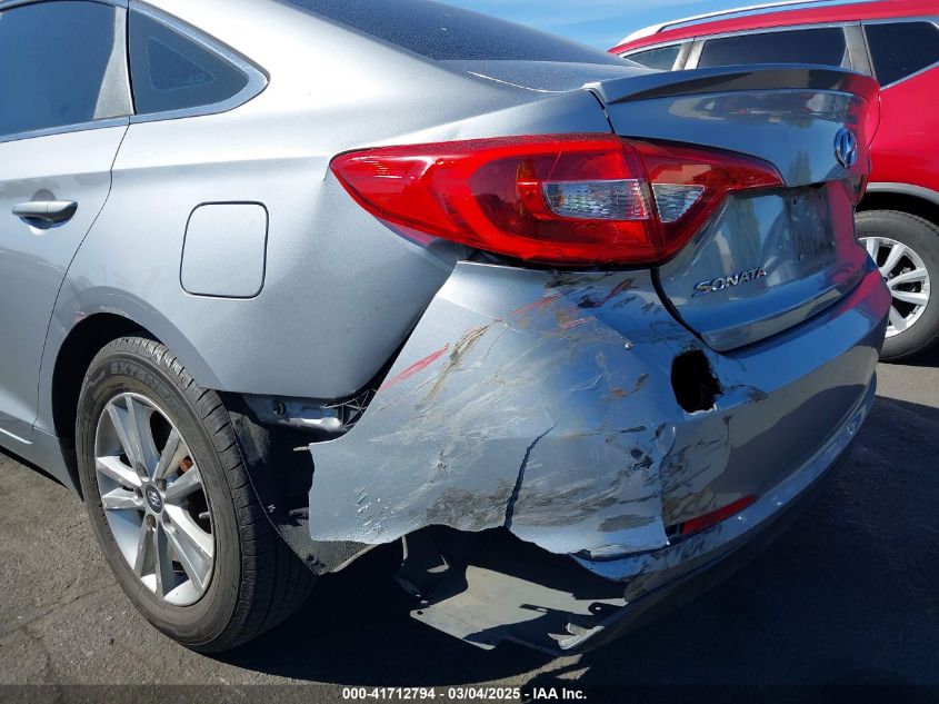2017 Hyundai Sonata Se VIN: 5NPE24AF1HH559548 Lot: 41712794