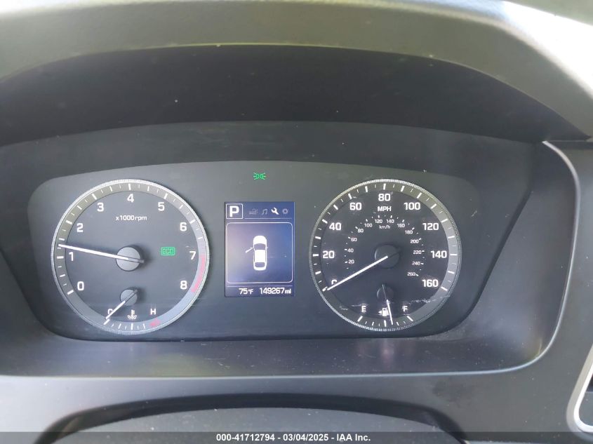 2017 Hyundai Sonata Se VIN: 5NPE24AF1HH559548 Lot: 41712794