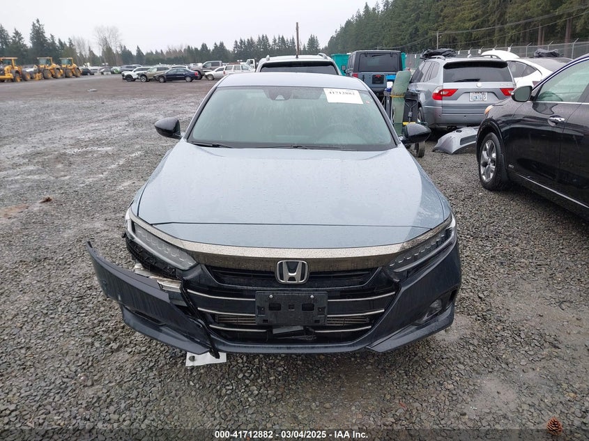 VIN 1HGCV1F32NA070236 2022 HONDA ACCORD SPORT