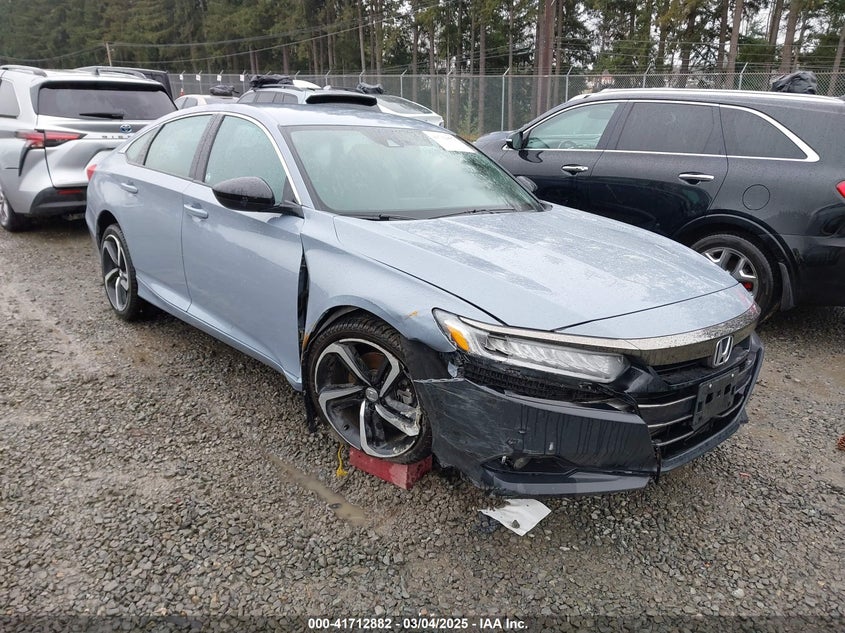 VIN 1HGCV1F32NA070236 2022 HONDA ACCORD SPORT