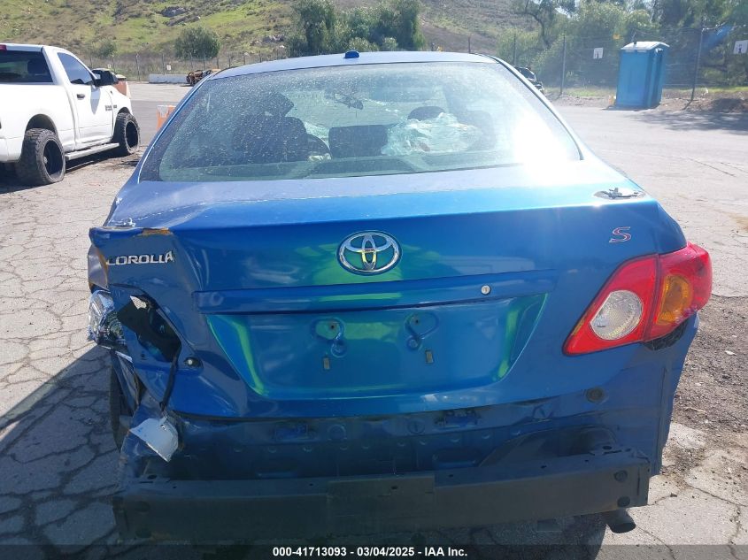 2009 Toyota Corolla S VIN: 1NXBU40E69Z111346 Lot: 41713093