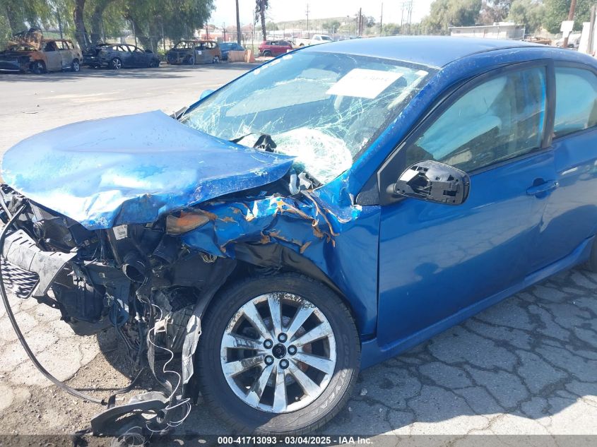 2009 Toyota Corolla S VIN: 1NXBU40E69Z111346 Lot: 41713093