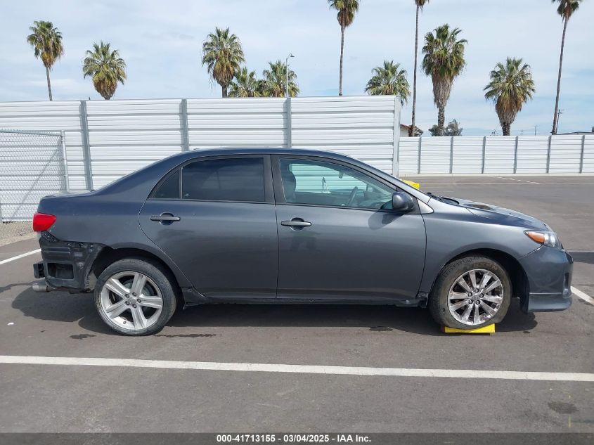 2013 Toyota Corolla S VIN: 2T1BU4EEXDC126760 Lot: 41713155