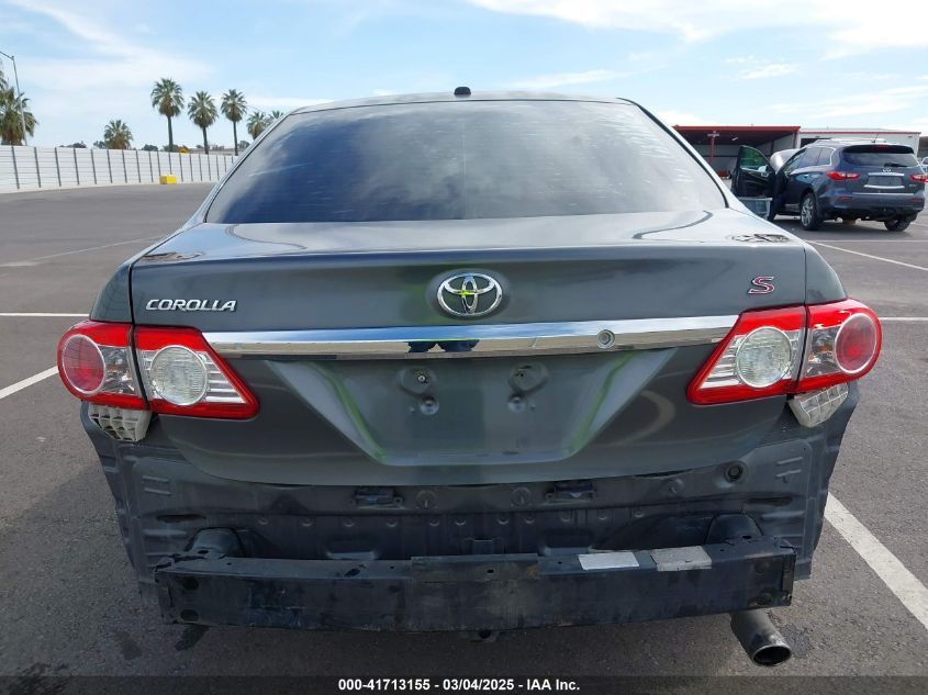 2013 Toyota Corolla S VIN: 2T1BU4EEXDC126760 Lot: 41713155