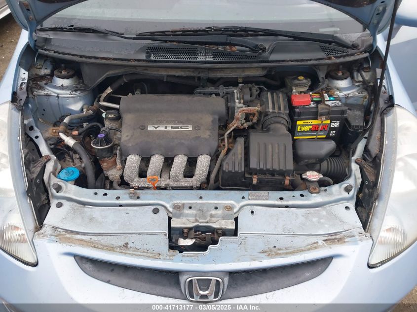 2008 Honda Fit Sport VIN: JHMGD38618S003436 Lot: 41713177