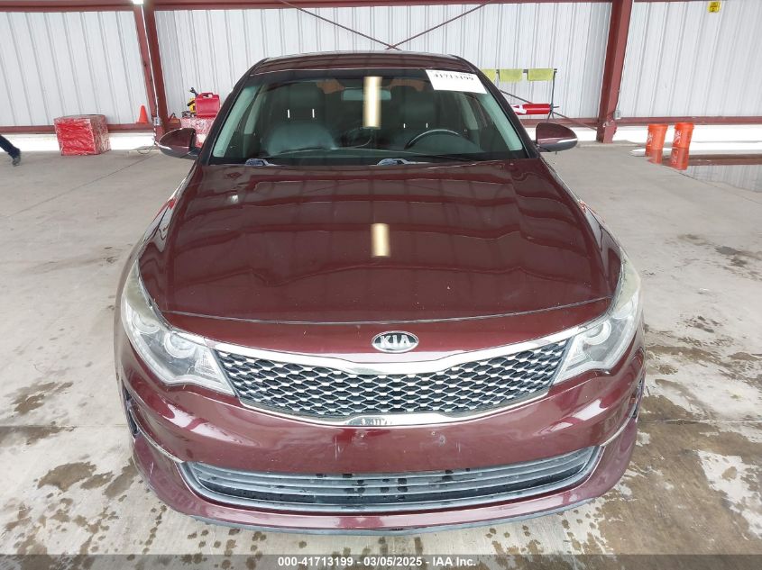 2016 Kia Optima Ex VIN: 5XXGU4L33GG114311 Lot: 41713199