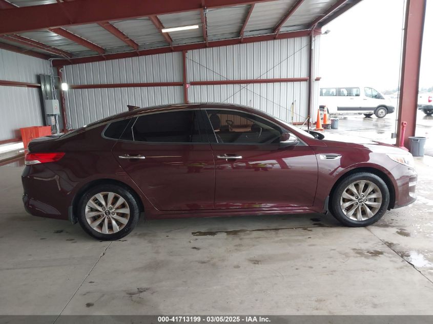 2016 Kia Optima Ex VIN: 5XXGU4L33GG114311 Lot: 41713199