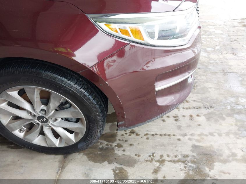 2016 Kia Optima Ex VIN: 5XXGU4L33GG114311 Lot: 41713199