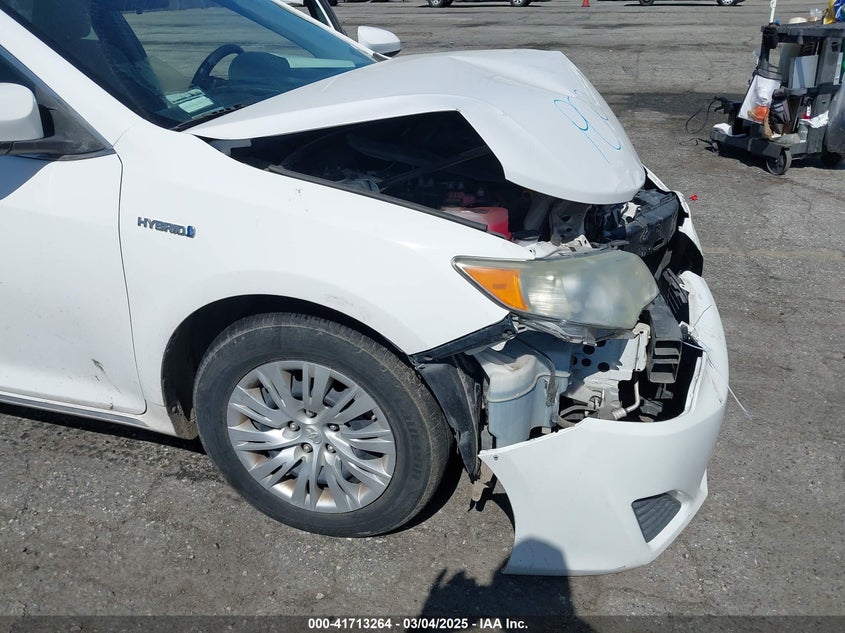 2014 TOYOTA CAMRY HYBRID VIN: 4T1BD1FK5EU135465