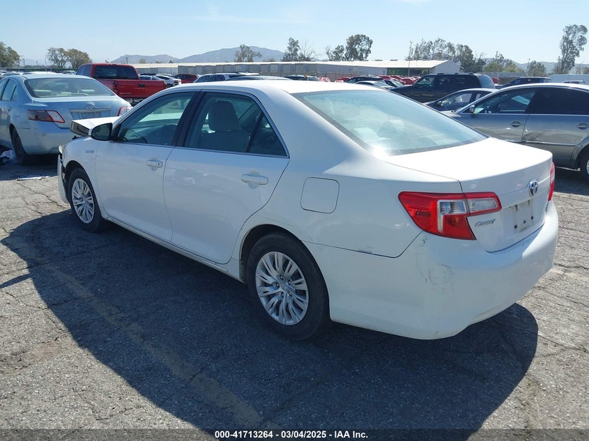2014 TOYOTA CAMRY HYBRID VIN: 4T1BD1FK5EU135465