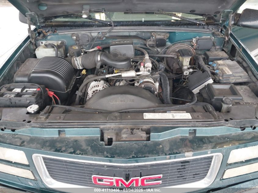 1996 GMC Yukon VIN: 1GKEK13R9TJ753626 Lot: 41713456