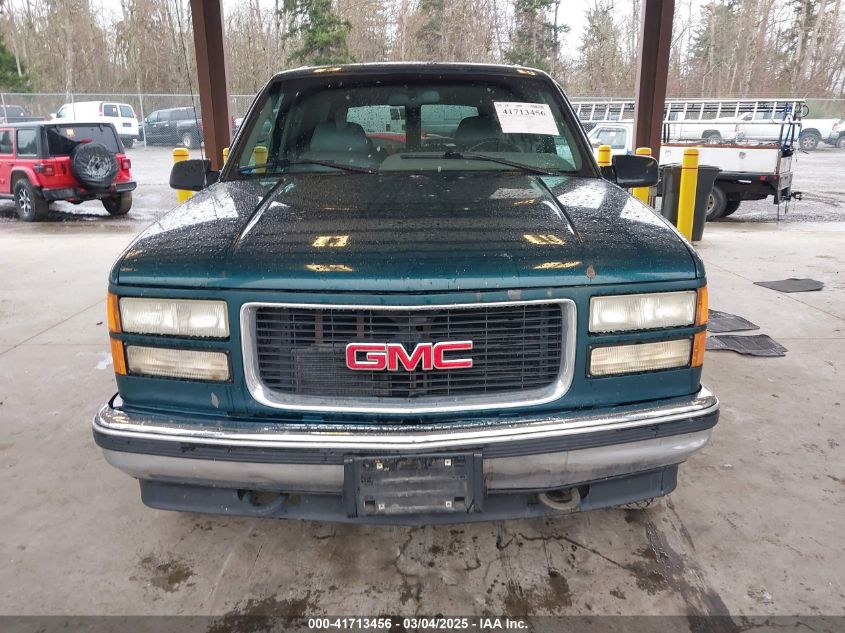 1996 GMC Yukon VIN: 1GKEK13R9TJ753626 Lot: 41713456