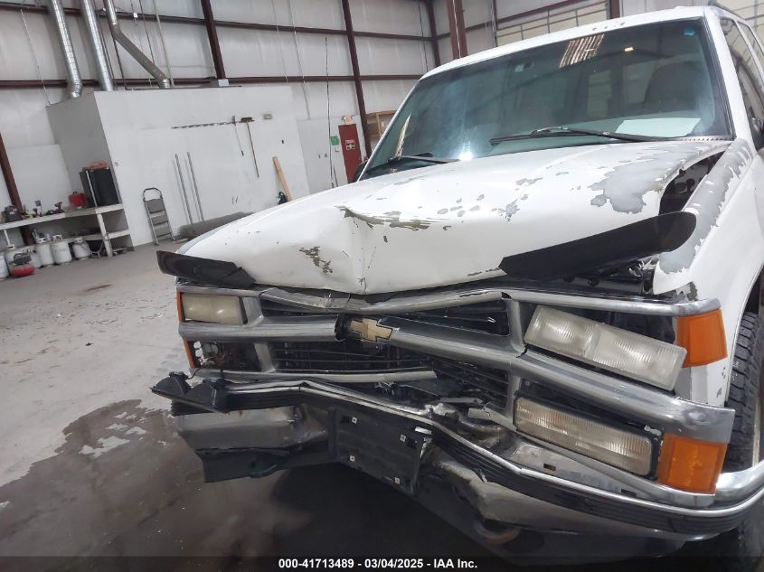 1996 Chevrolet Tahoe K1500 VIN: 1GNEK13R5TJ341299 Lot: 41713489