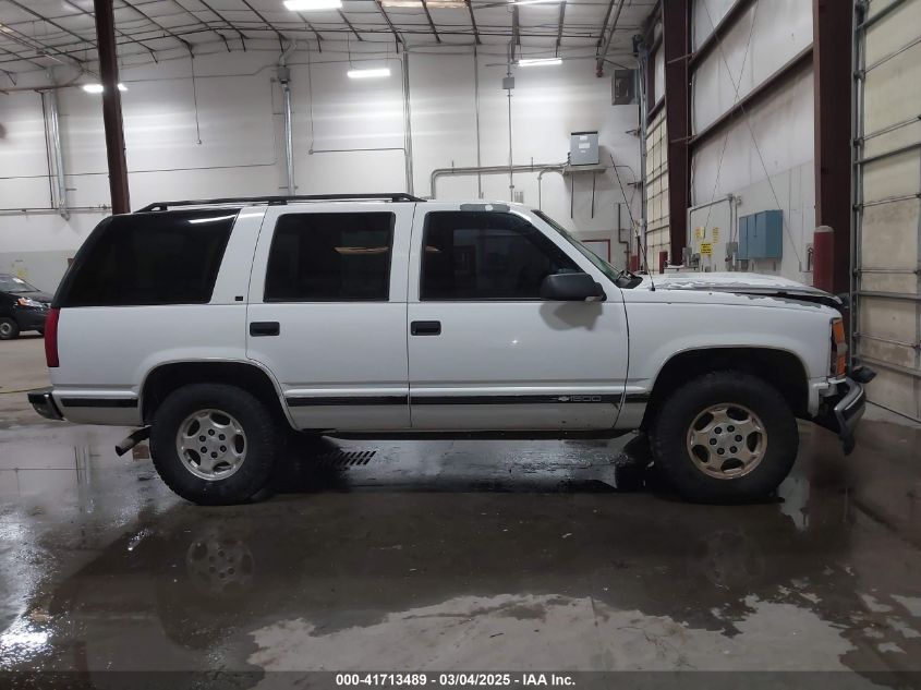 1996 Chevrolet Tahoe K1500 VIN: 1GNEK13R5TJ341299 Lot: 41713489