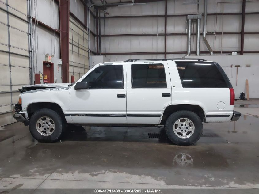 1996 Chevrolet Tahoe K1500 VIN: 1GNEK13R5TJ341299 Lot: 41713489