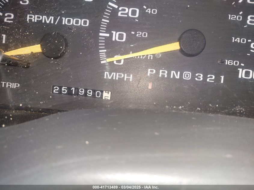 1996 Chevrolet Tahoe K1500 VIN: 1GNEK13R5TJ341299 Lot: 41713489