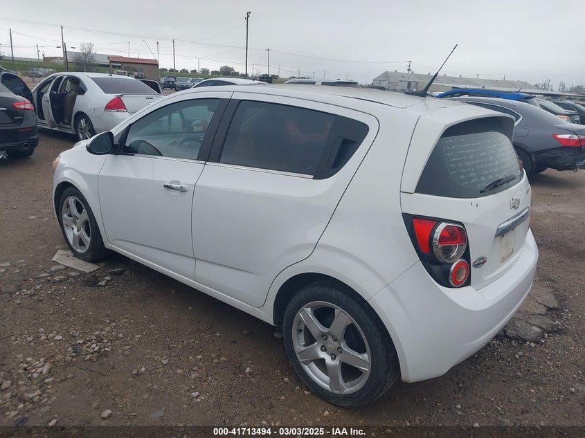 2012 CHEVROLET SONIC VIN: 1G1JE6SH3C4211775