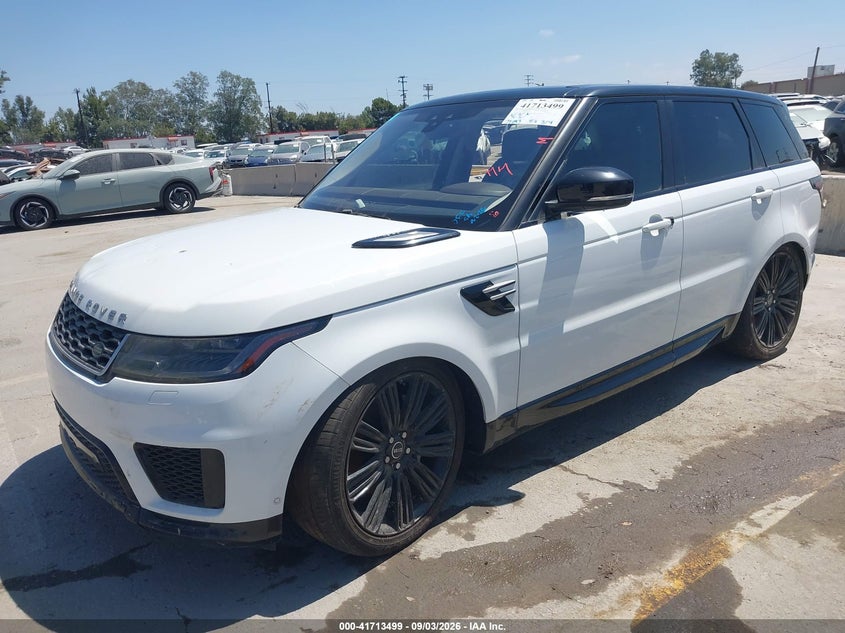 2018 LAND ROVER RANGE ROVER SPORT auction photo 2