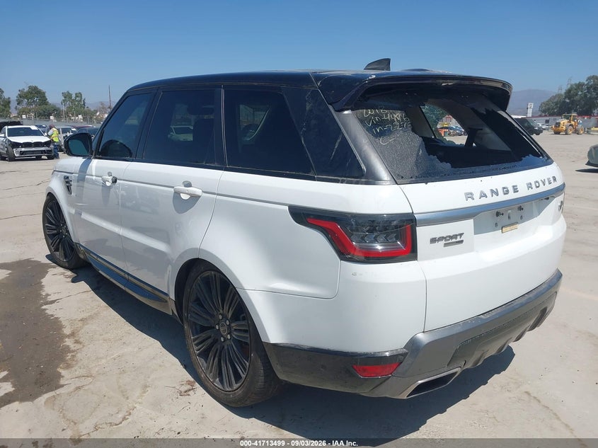 2018 LAND ROVER RANGE ROVER SPORT auction photo 3