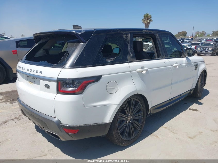 2018 LAND ROVER RANGE ROVER SPORT auction photo 4