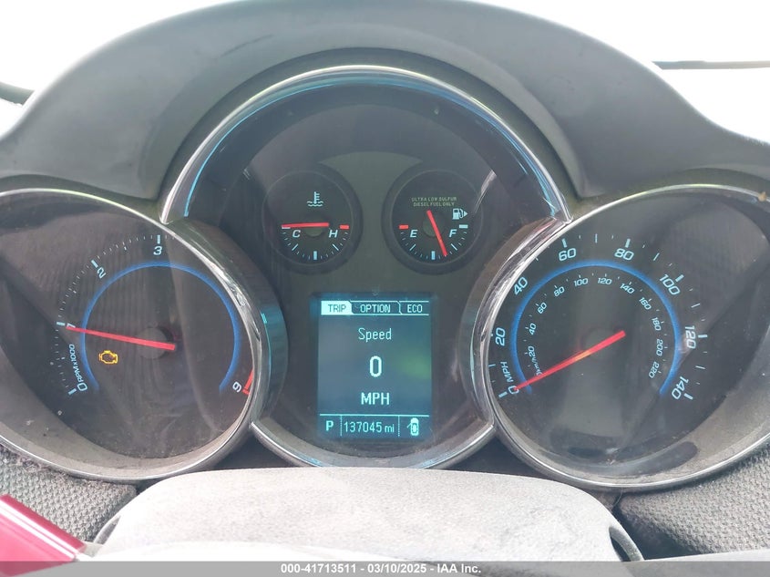 2014 CHEVROLET CRUZE VIN: 1G1P75SZ1E7283390