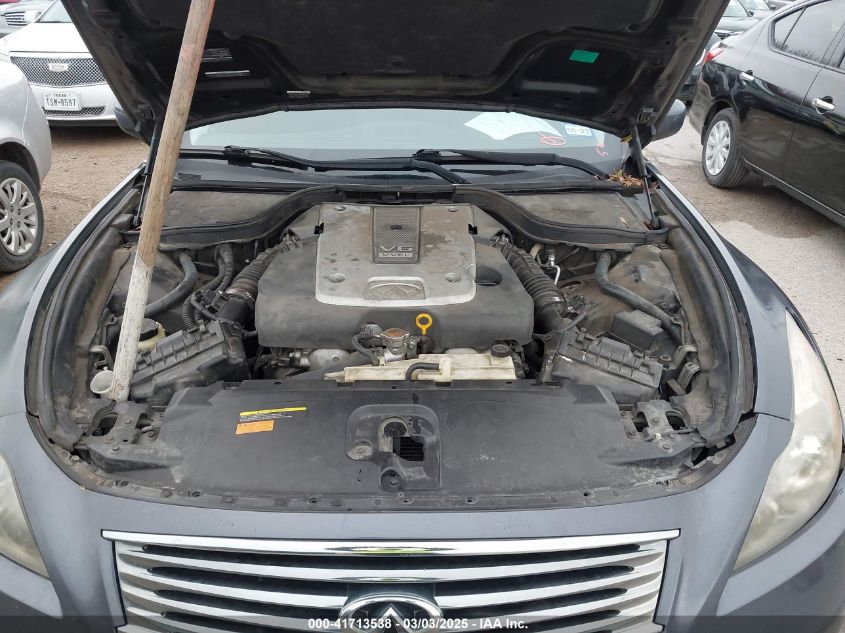 2011 Infiniti G37X VIN: JN1CV6EL7BM262665 Lot: 41713538