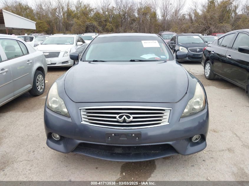 2011 Infiniti G37X VIN: JN1CV6EL7BM262665 Lot: 41713538