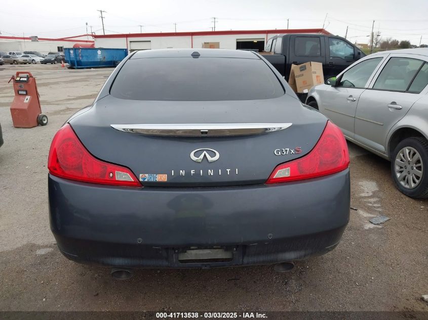 2011 Infiniti G37X VIN: JN1CV6EL7BM262665 Lot: 41713538