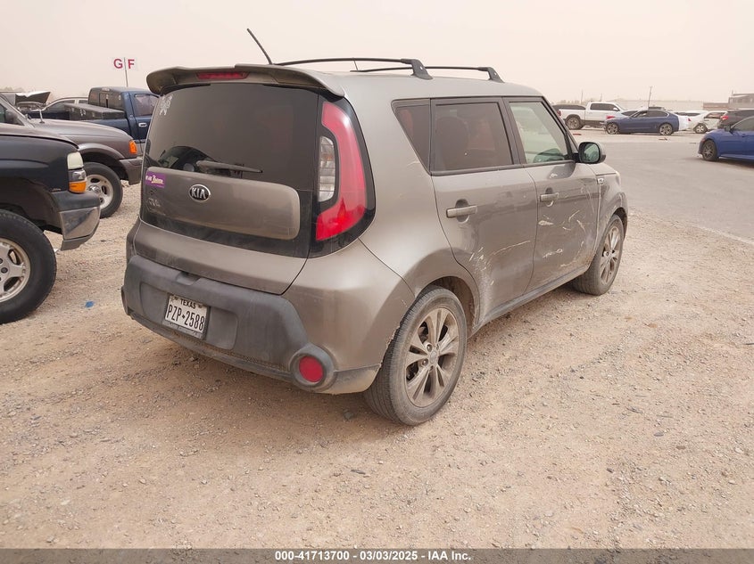 2015 KIA SOUL VIN: KNDJP3A54F7165609