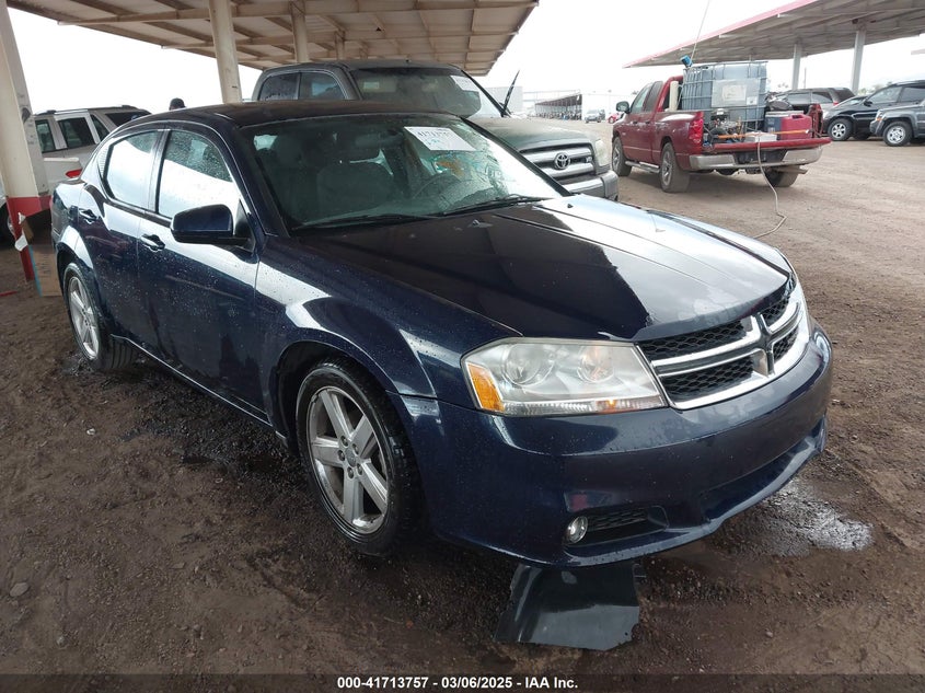 2013 DODGE AVENGER SXT - 1C3CDZCB3DN739931