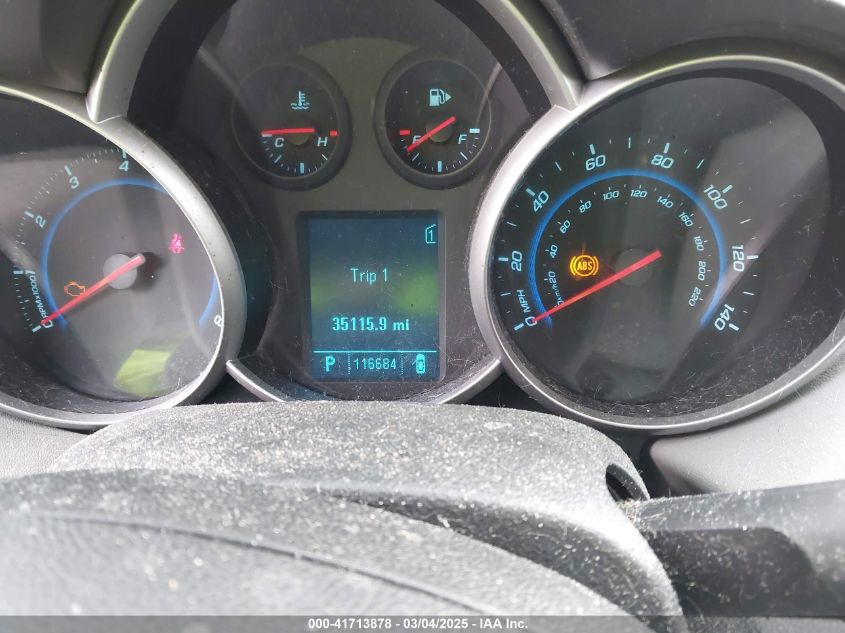 2011 Chevrolet Cruze Ls VIN: 1G1PC5SH9B7268280 Lot: 41713878