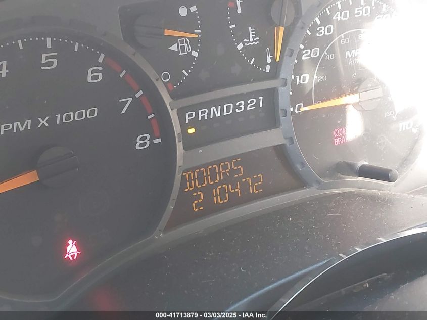 2005 GMC Canyon Sle VIN: 1GTDT136358119832 Lot: 41713879