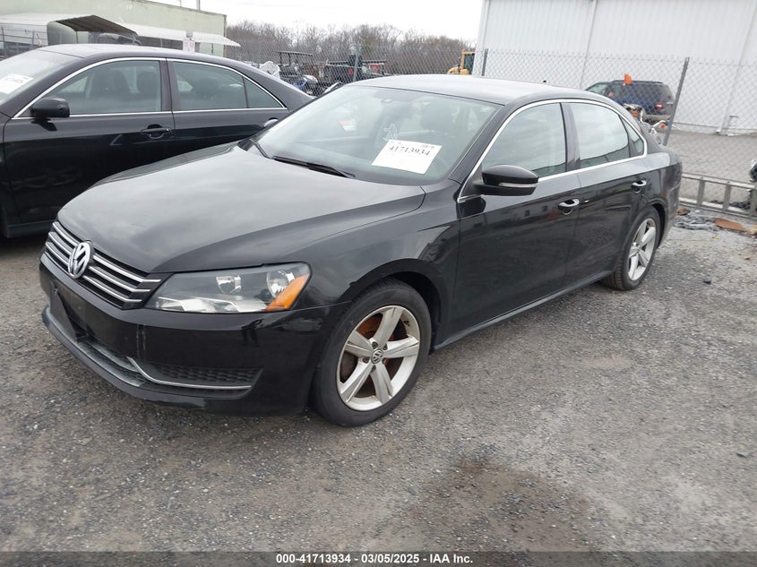 2013 VOLKSWAGEN PASSAT VIN: 1VWBP7A3XDC061296