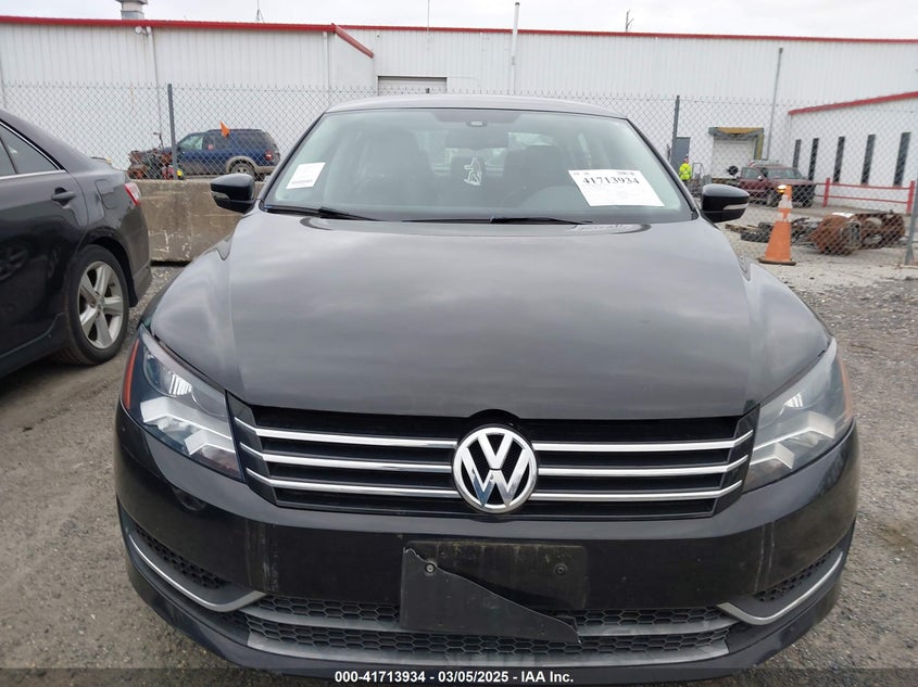 2013 VOLKSWAGEN PASSAT VIN: 1VWBP7A3XDC061296