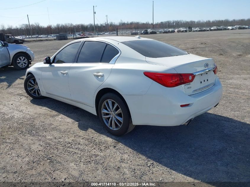 2015 Infiniti Q50 Sport VIN: JN1BV7AR3FM39373 Lot: 41714110