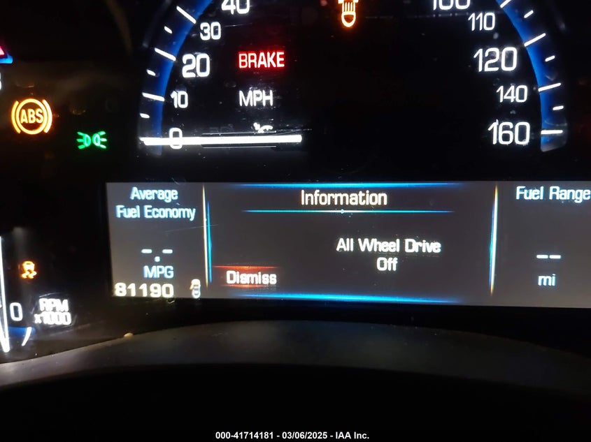 2013 CADILLAC ATS VIN: 1G6AL5S34D0123860