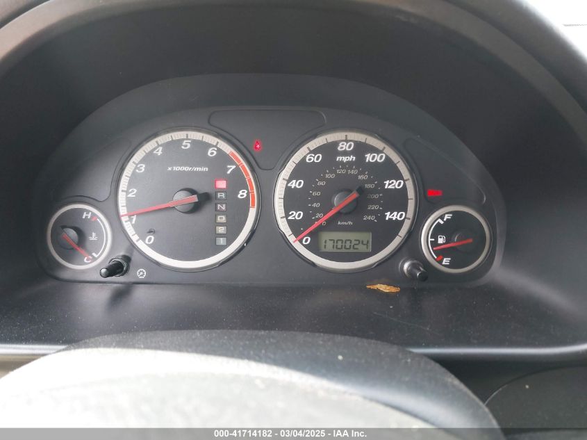 2002 Honda Cr-V Ex VIN: JHLRD78892C030665 Lot: 41714182