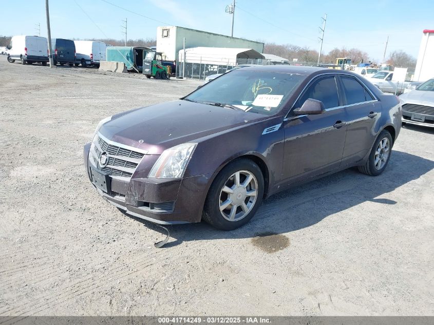 2009 Cadillac Cts Standard VIN: 1G6DF57789012842 Lot: 41714249