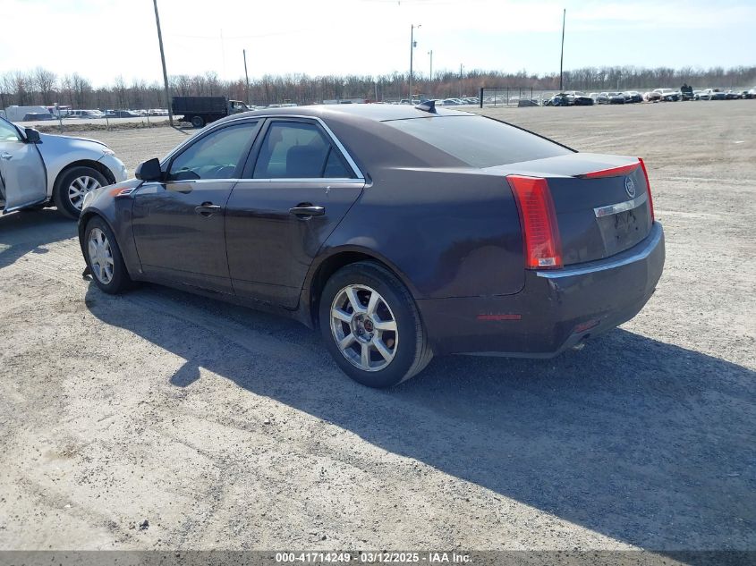 2009 Cadillac Cts Standard VIN: 1G6DF57789012842 Lot: 41714249