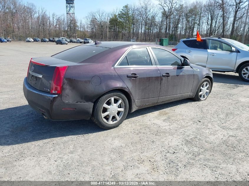 2009 Cadillac Cts Standard VIN: 1G6DF57789012842 Lot: 41714249