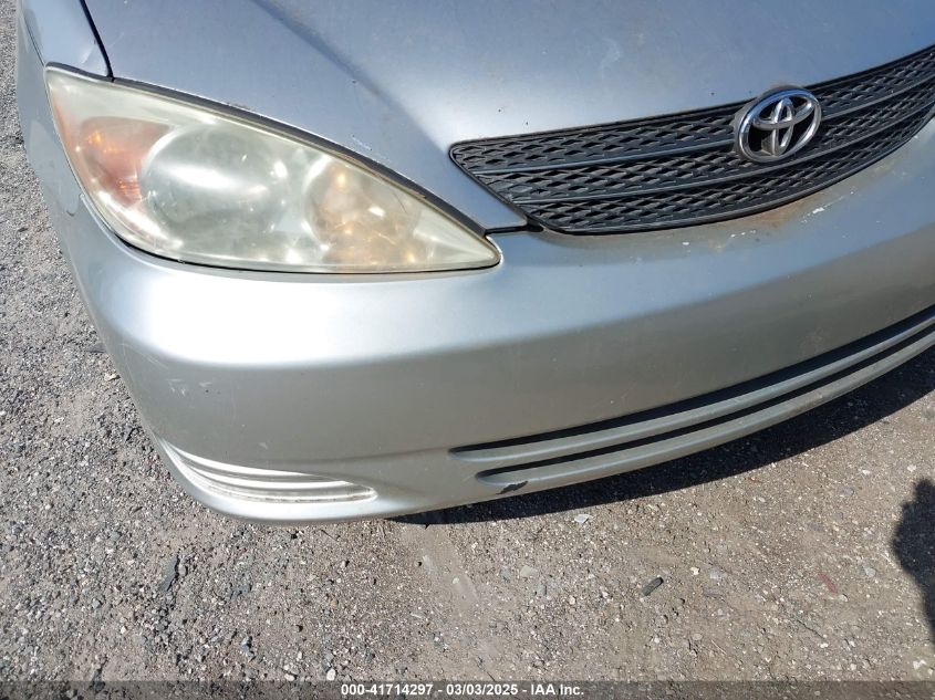 2003 Toyota Camry Le V6 VIN: 4T1BF32KX3U563279 Lot: 41714297