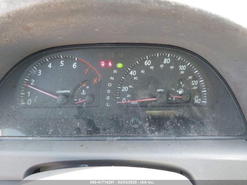 2003 Toyota Camry Le V6 VIN: 4T1BF32KX3U563279 Lot: 41714297