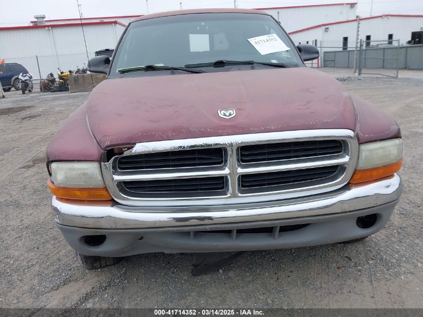 2000 Dodge Dakota Slt/Sport VIN: 1B7GG22N4YS709948 Lot: 41714352