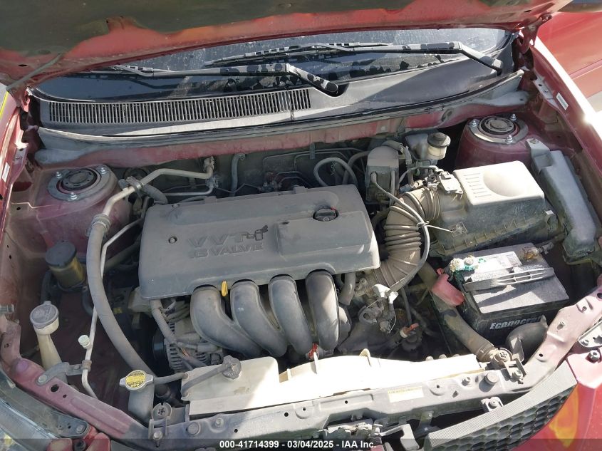 2004 Pontiac Vibe VIN: 5Y2SL62884Z461566 Lot: 41714399