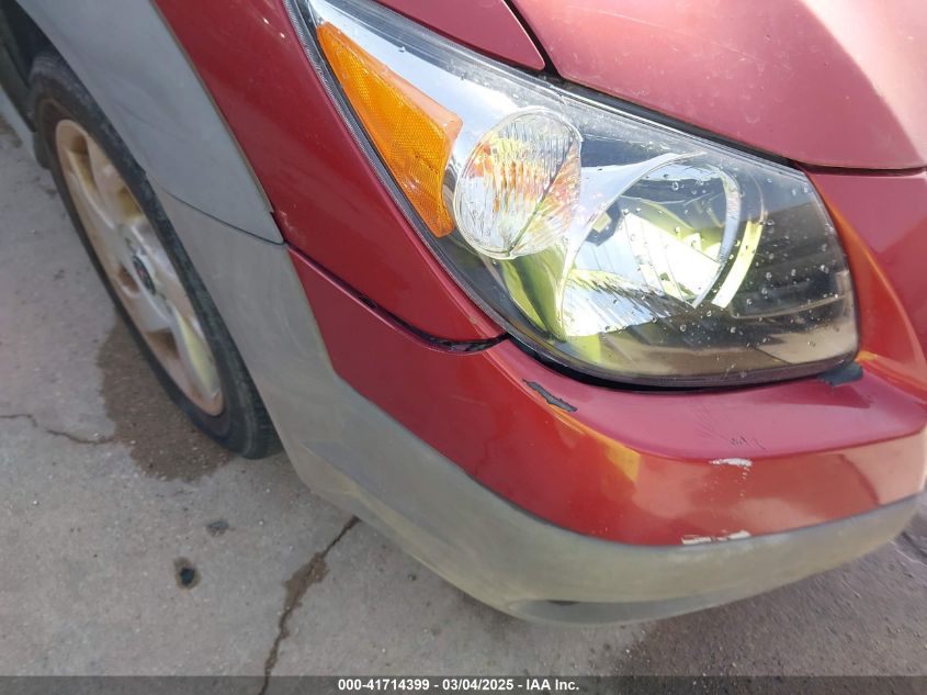 2004 Pontiac Vibe VIN: 5Y2SL62884Z461566 Lot: 41714399