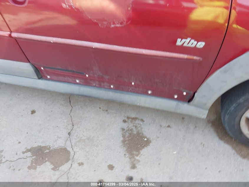 2004 Pontiac Vibe VIN: 5Y2SL62884Z461566 Lot: 41714399